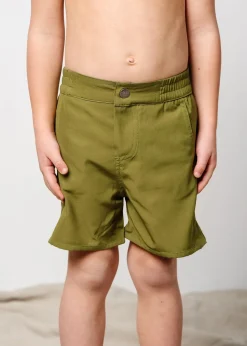 Kortni Jeane Olive Green | Mini Boardies Olive_Green Sale