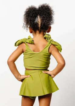 Kortni Jeane Olive Green | Mini Detached Short Skirt Olive_Green Outlet