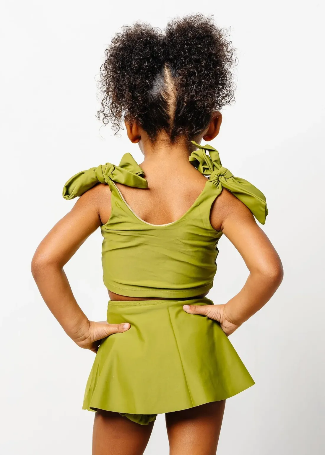 Kortni Jeane Olive Green | Mini Detached Short Skirt Olive_Green Outlet