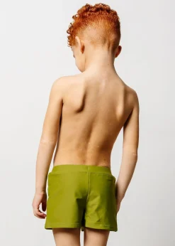 Kortni Jeane Olive Green | Mini Euro Shorts Olive_Green Fashion