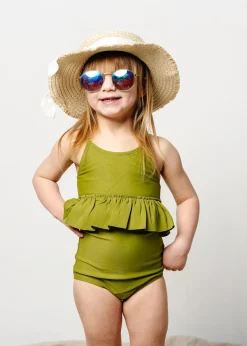 Kortni Jeane Olive Green | Mini High-Waisted Bottoms Olive_Green Clearance