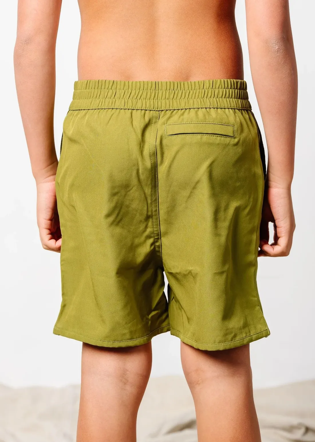 Kortni Jeane Olive Green | Youth Boardies Olive_Green Fashion