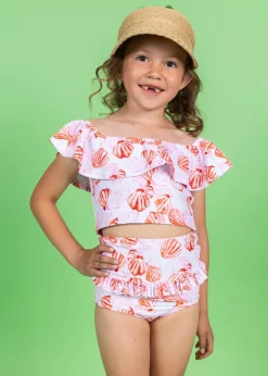 Kortni Jeane Painted Clams | Mini Ruffled Around Top PaintedClams Sale