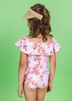 Kortni Jeane Painted Clams | Mini Ruffled Around Top PaintedClams Sale
