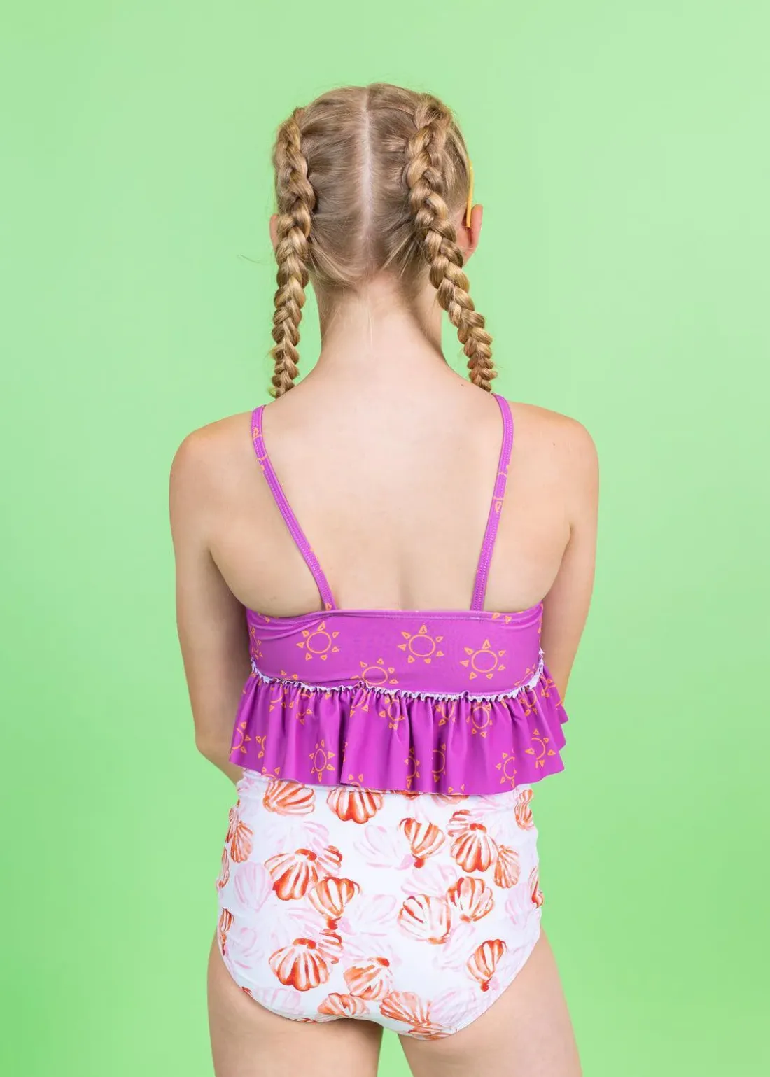 Kortni Jeane Painted Clams | Youth High-Waisted Bottoms PaintedClams Discount