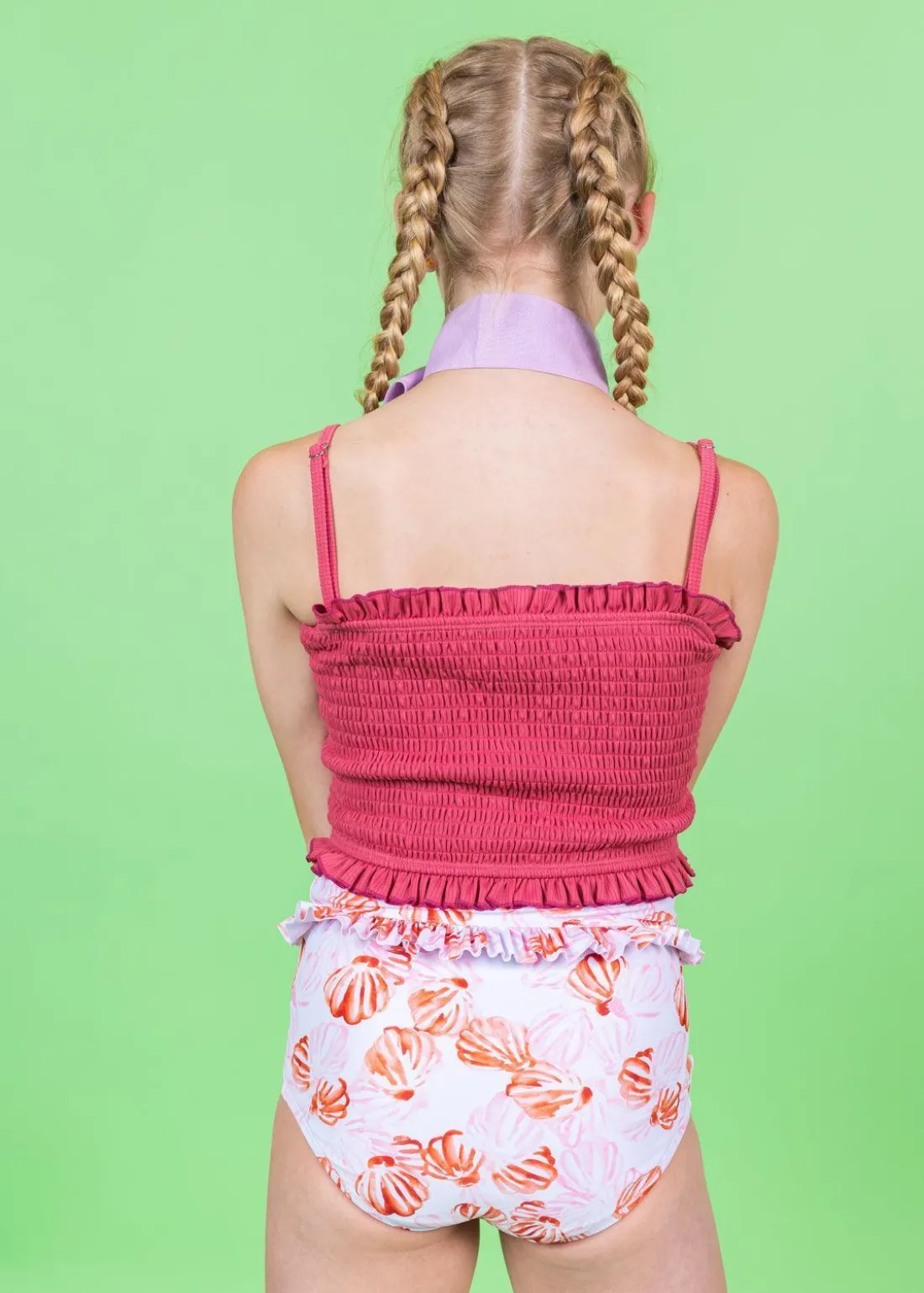 Kortni Jeane Painted Clams | Youth Mid-Ruffle Bottoms PaintedClams Fashion
