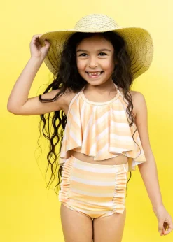 Kortni Jeane Peachy Stripe | Mini Swing Top PeachyStripe Outlet