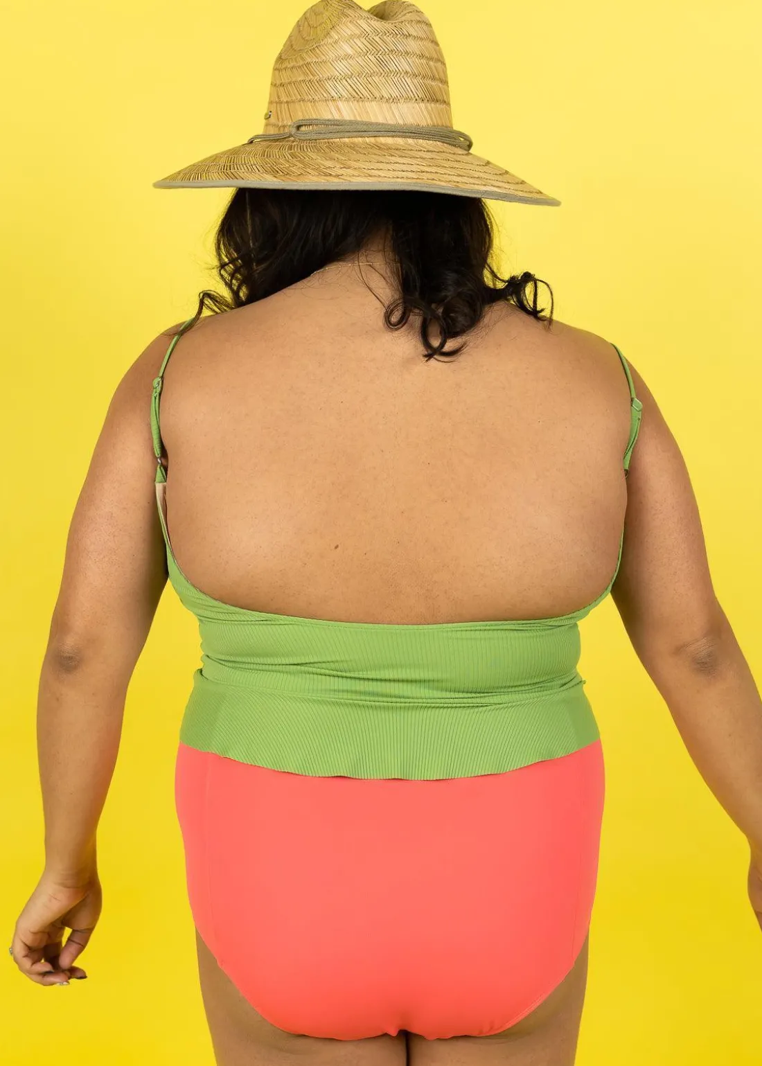 Kortni Jeane Peachy Stripe | Scoop Back Top PeachyStripe Fashion
