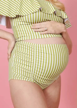 Kortni Jeane Pear Stripes | Maternity Bottoms PearStripes Outlet