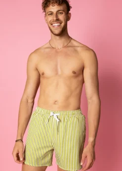Kortni Jeane Pear Stripes | Mens Retro Shorties PearStripes New