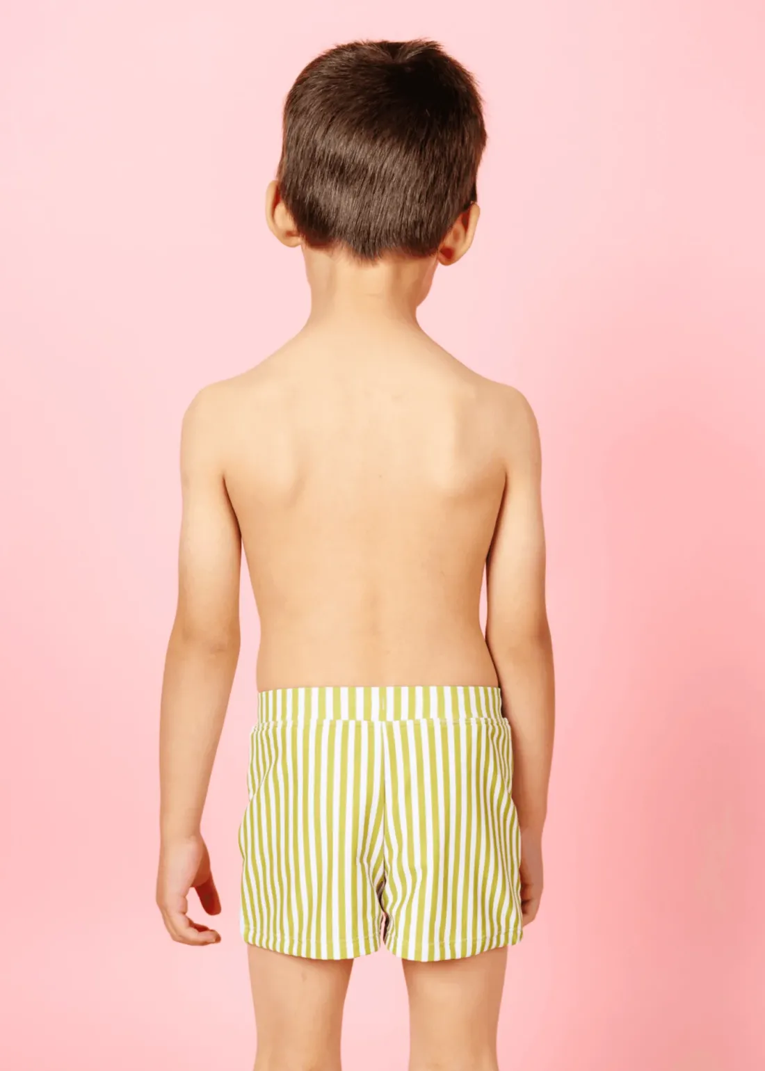 Kortni Jeane Pear Stripes | Mini Euro Shorts PearStripes Fashion