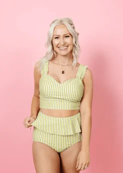 Kortni Jeane Pear Stripes | Ripple Top PearStripes Outlet