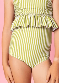 Kortni Jeane Pear Stripes | Youth High-Waisted Bottoms PearStripes Best