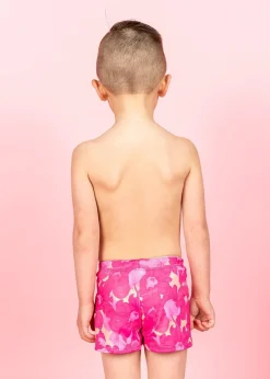 Kortni Jeane Pink Blooms | Mini Euro Shorts PinkBlooms Hot