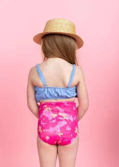 Kortni Jeane Pink Blooms | Mini High-Waisted Bottoms PinkBlooms Online