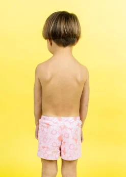 Kortni Jeane Pink Daisies | Mini Euro Shorts PinkDaisies Best