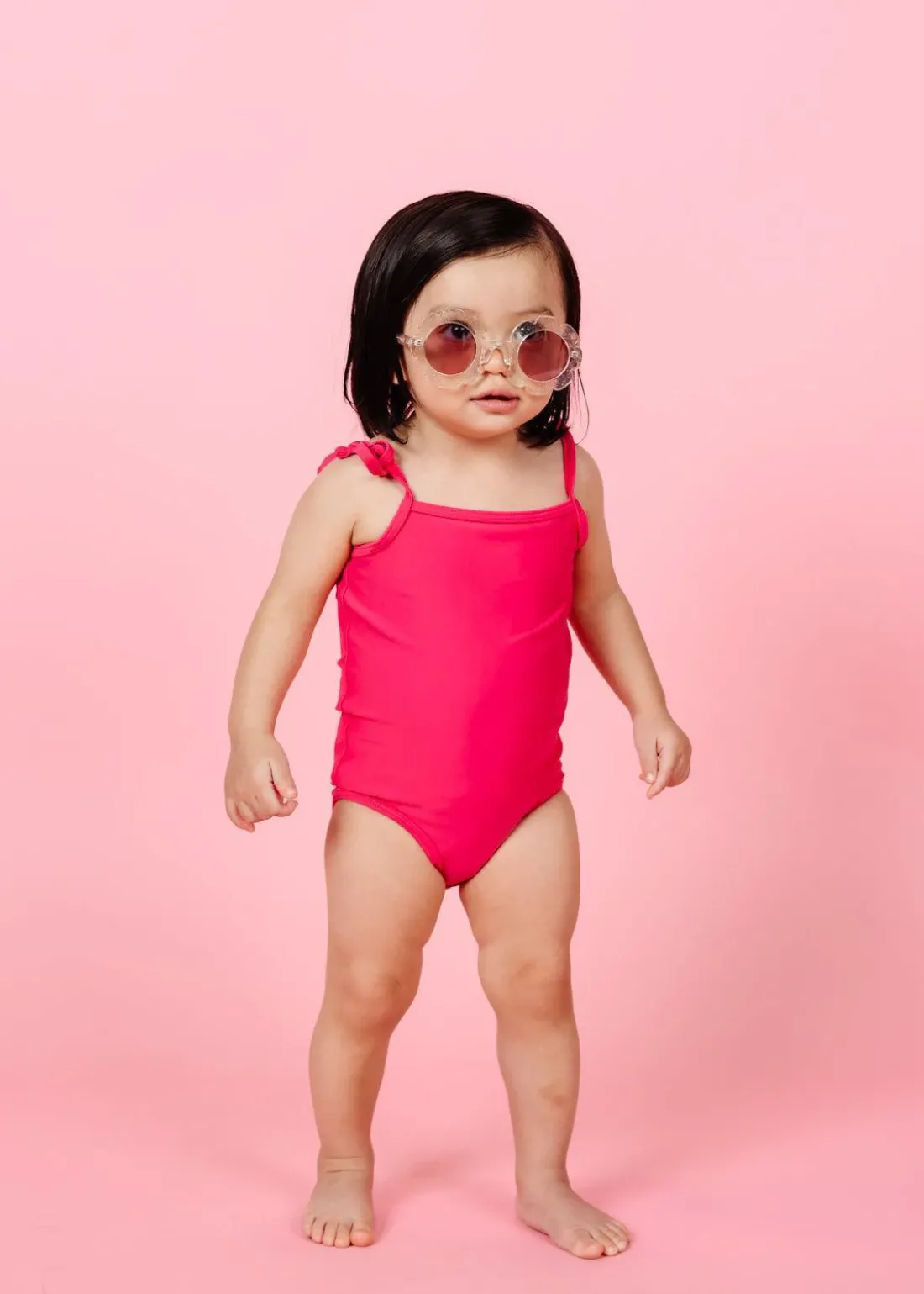 Kortni Jeane Pink Raspberry | Baby Simply One-Piece PinkRaspberry Clearance