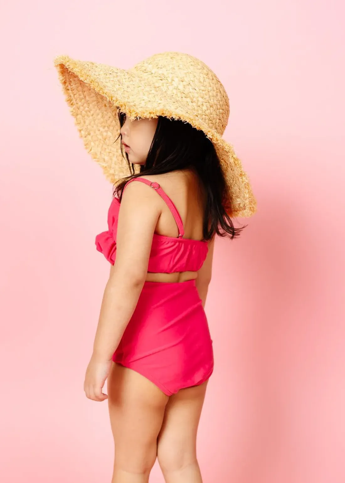 Kortni Jeane Pink Raspberry | Mini High-Waisted Bottoms PinkRaspberry New