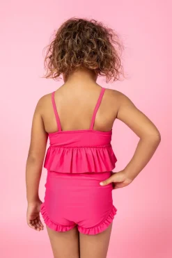 Kortni Jeane Pink Raspberry | Mini Peplum Top PinkRaspberry Online