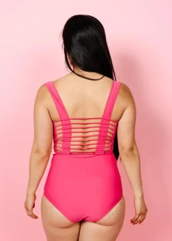 Kortni Jeane Pink Raspberry | Original Latter-Back Top PinkRaspberry Outlet