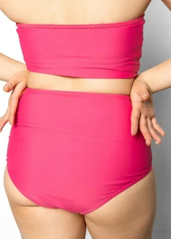 Kortni Jeane Pink Raspberry | Tie-Up-Front Bottoms PinkRaspberry New