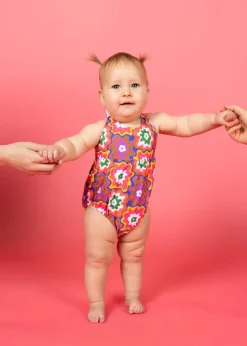 Kortni Jeane Psychedelic Flower | Baby Romper One-Piece PsychedelicFlower Online