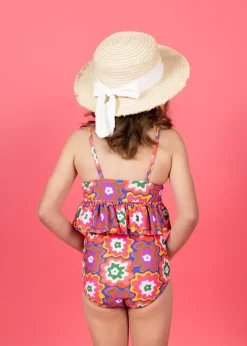 Kortni Jeane Psychedelic Flower | Mini Peplum Top PsychedelicFlower Best