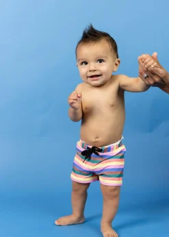 Kortni Jeane Retro Stripe | Baby Euro Shorts RetroStripe Fashion