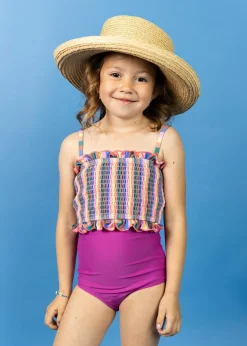 Kortni Jeane Retro Stripe | Mini Bandeau Top RetroStripe Hot