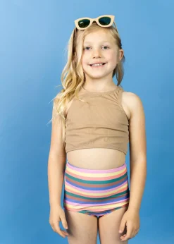 Kortni Jeane Retro Stripe | Mini High-Waisted Bottoms RetroStripe Sale