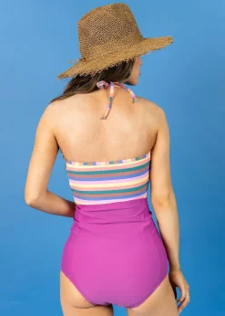 Kortni Jeane Retro Stripe | Tied-Up Top RetroStripe New