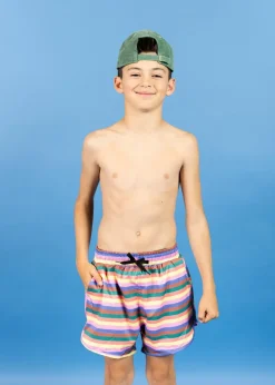 Kortni Jeane Retro Stripe | Youth Retro Shorties RetroStripe Clearance