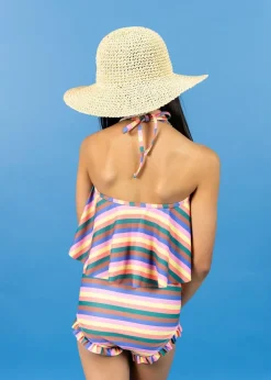 Kortni Jeane Retro Stripe | Youth Swing Top RetroStripe Fashion