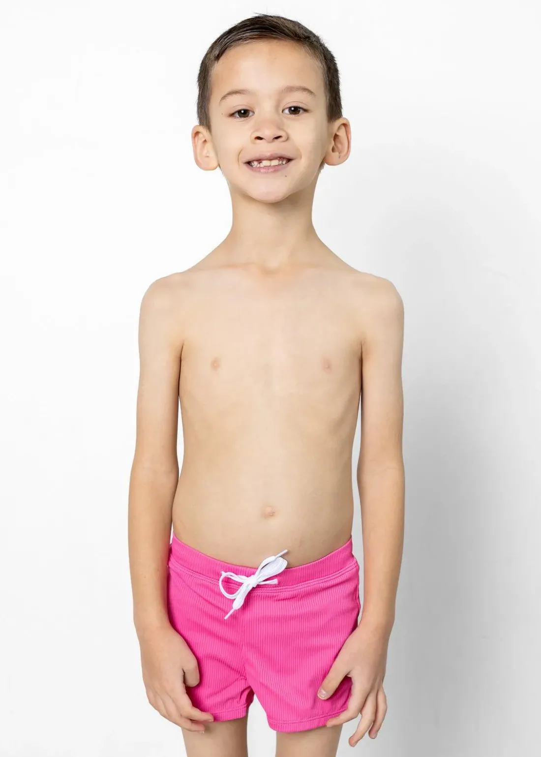 Kortni Jeane Ribbed Azalea Pink | Mini Euro Shorts RibbedAzaleaPink Outlet
