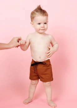 Kortni Jeane Ribbed Caramel | Baby Euro Shorts RibbedCaramel Fashion