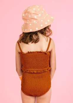 Kortni Jeane Ribbed Caramel | Mini Bandeau Top RibbedCaramel Outlet