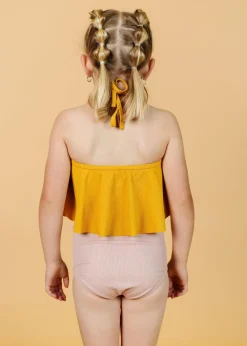 Kortni Jeane Ribbed Golden | Mini Swing Top RibbedGolden Hot