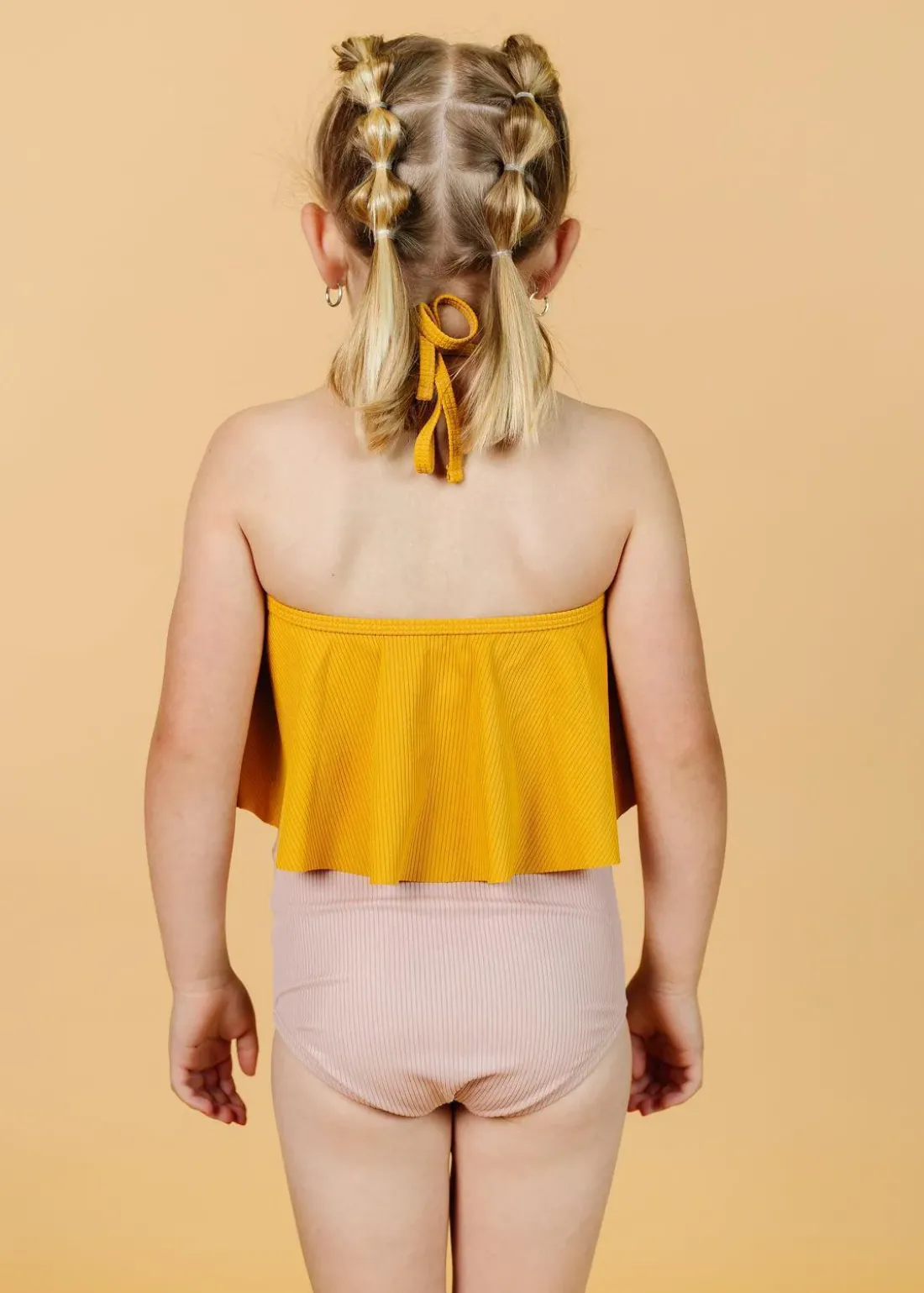 Kortni Jeane Ribbed Golden | Mini Swing Top RibbedGolden Hot