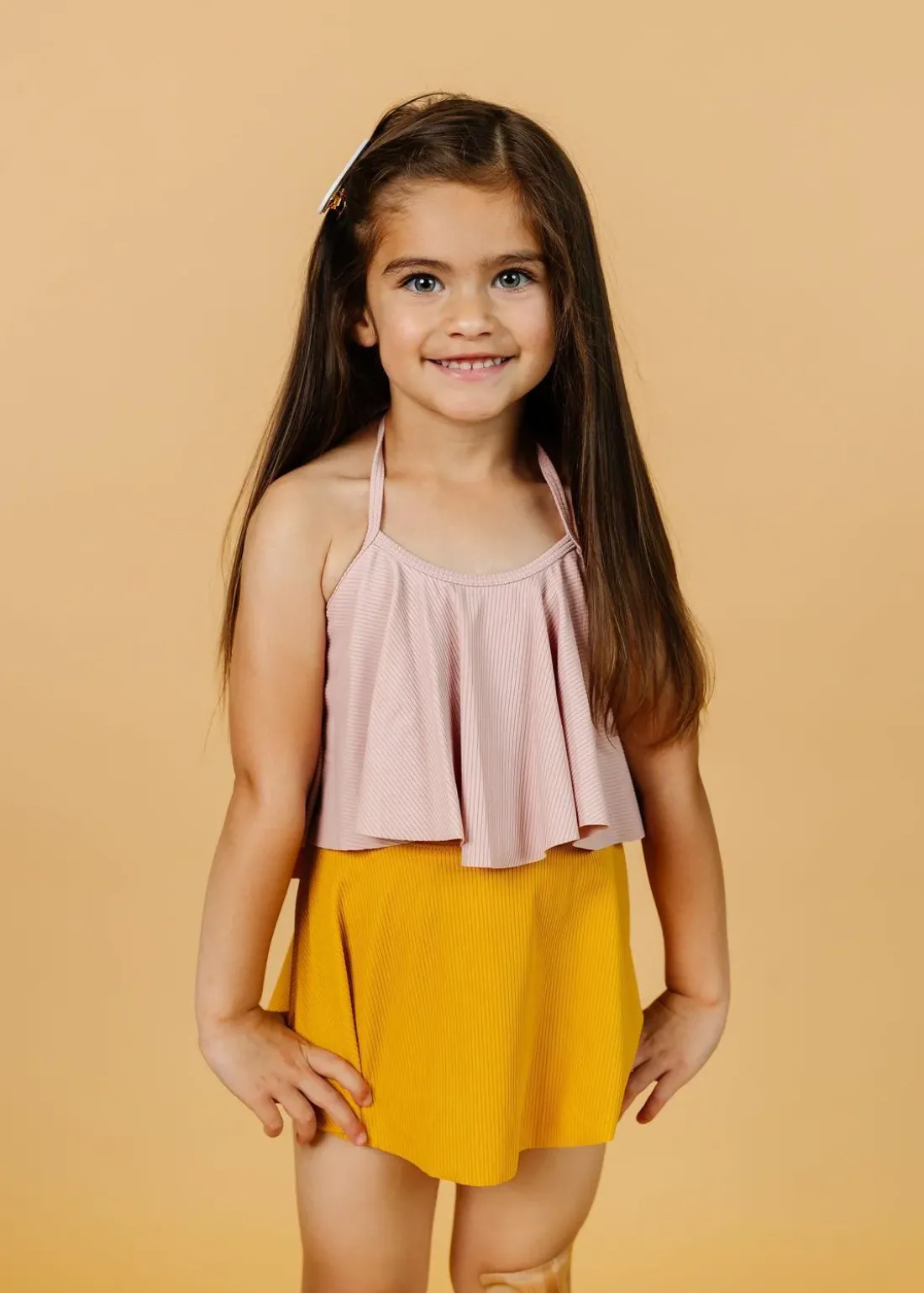 Kortni Jeane Ribbed Golden | Mini Who Wears Short Skirts RibbedGolden New