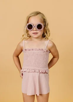Kortni Jeane Ribbed Light Mauve | Mini Who Wears Short Skirts RibbedLightMauve Online
