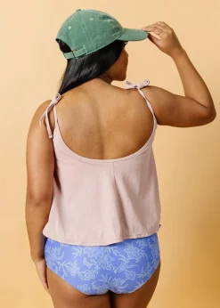 Kortni Jeane Ribbed Light Mauve | Swing Top RibbedLightMauve Best