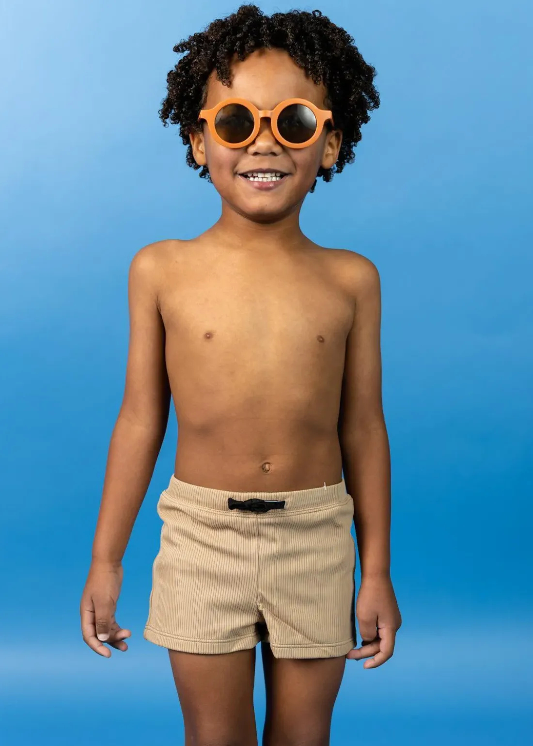 Kortni Jeane Ribbed Sand Brown | Mini Euro Shorts RibbedSandBrown Online