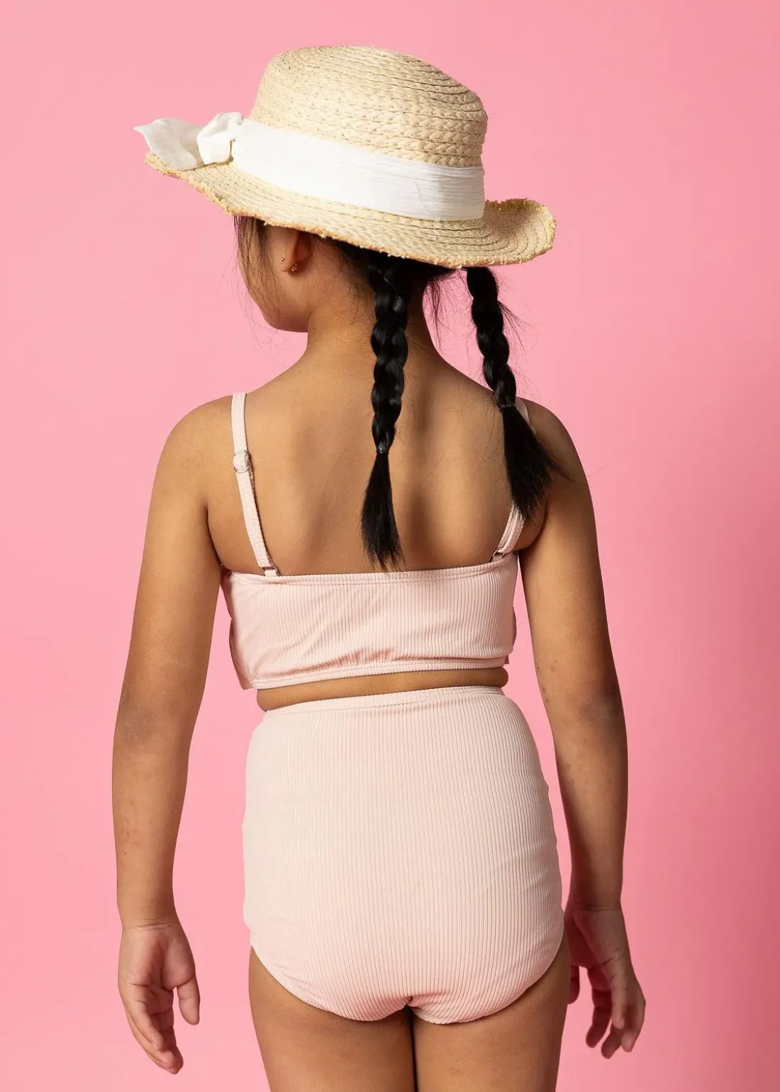 Kortni Jeane Ribbed Whipped Peach | Bow Bottoms New