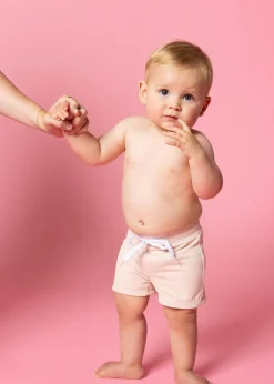 Kortni Jeane Ribbed Whipped Peach | Baby Euro Shorts RibbedWhippedPeach Outlet