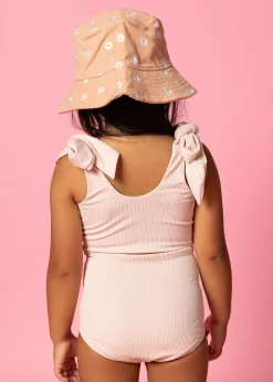 Kortni Jeane Ribbed Whipped Peach | Mini Knot Top RibbedWhippedPeach Hot