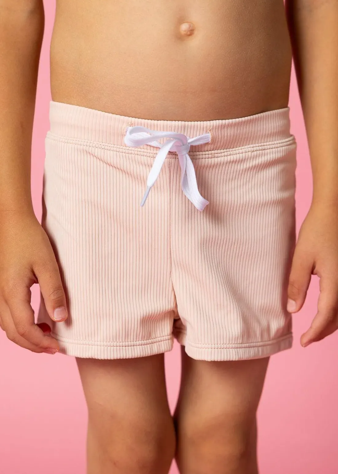 Kortni Jeane Ribbed Whipped Peach | Mini Euro Shorts RibbedWhippedPeach Online