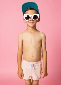 Kortni Jeane Ribbed Whipped Peach | Mini Euro Shorts RibbedWhippedPeach Online