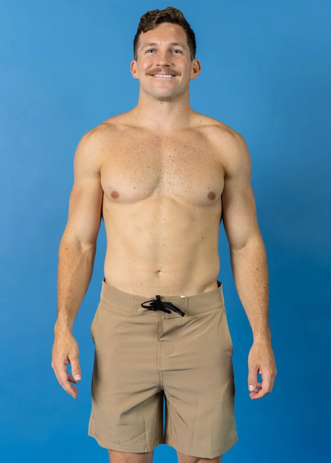 Kortni Jeane Sand Brown | Mens Swim Trunks SandBrown Clearance