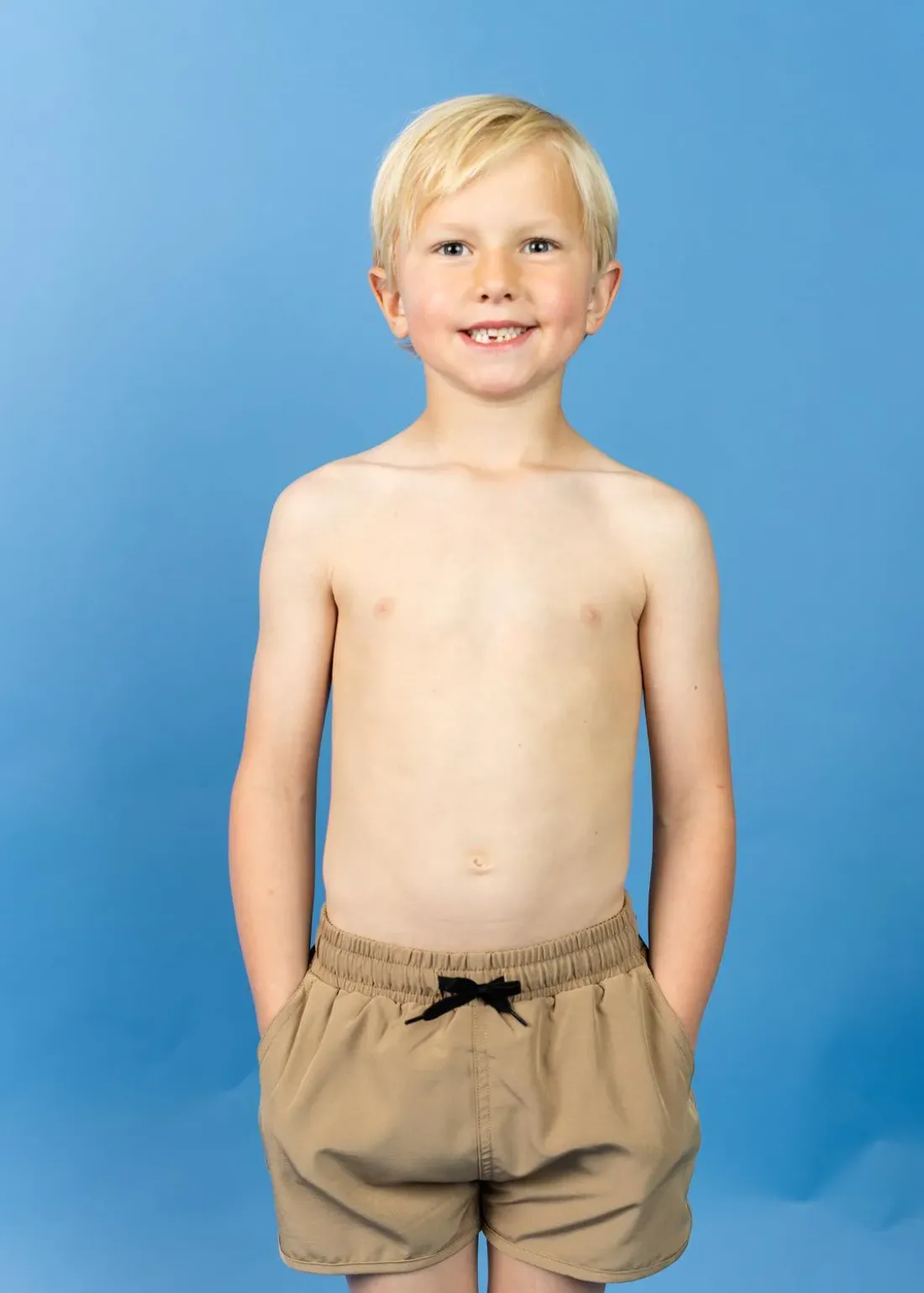 Kortni Jeane Sand Brown | Mini Retro Shorties SandBrown Best