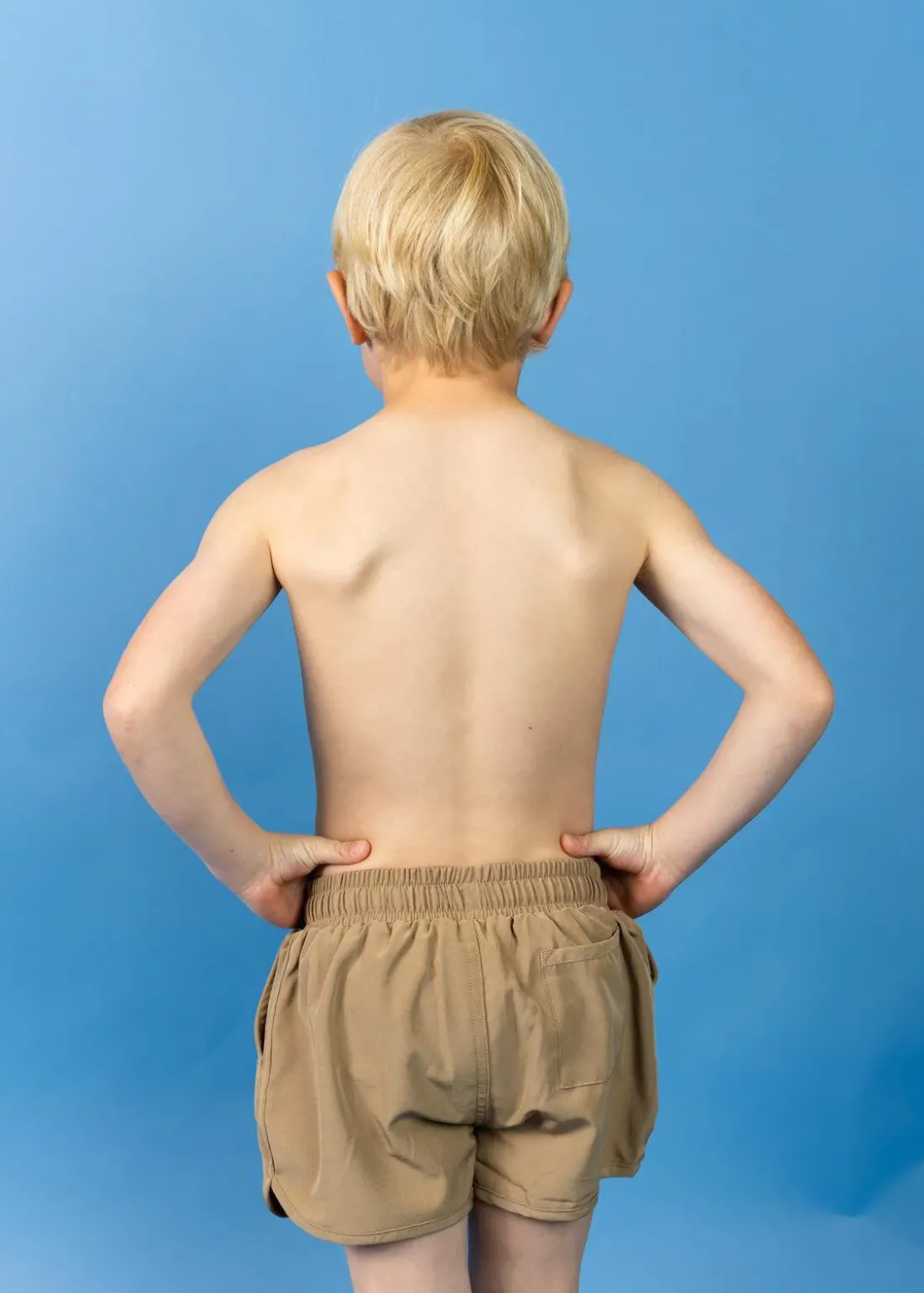 Kortni Jeane Sand Brown | Mini Retro Shorties SandBrown Best